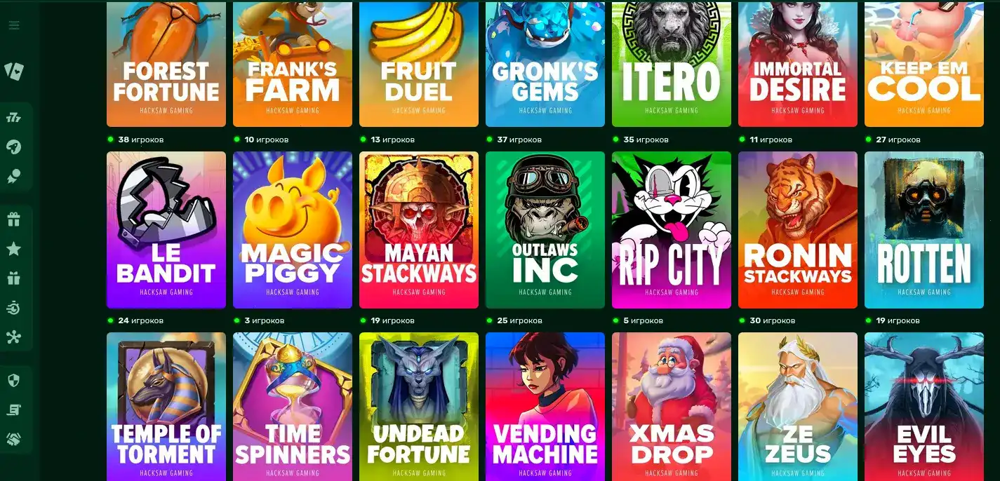 Мобильная версия Volna casino на смартфоне
